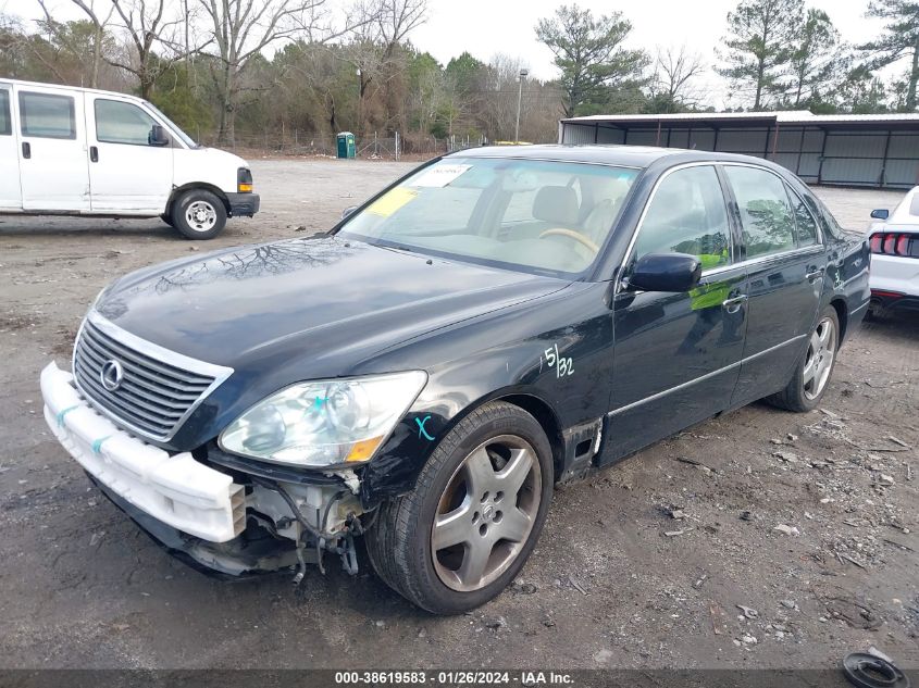 2005 Lexus Ls 430 VIN: JTHBN36F855028161 Lot: 38619583