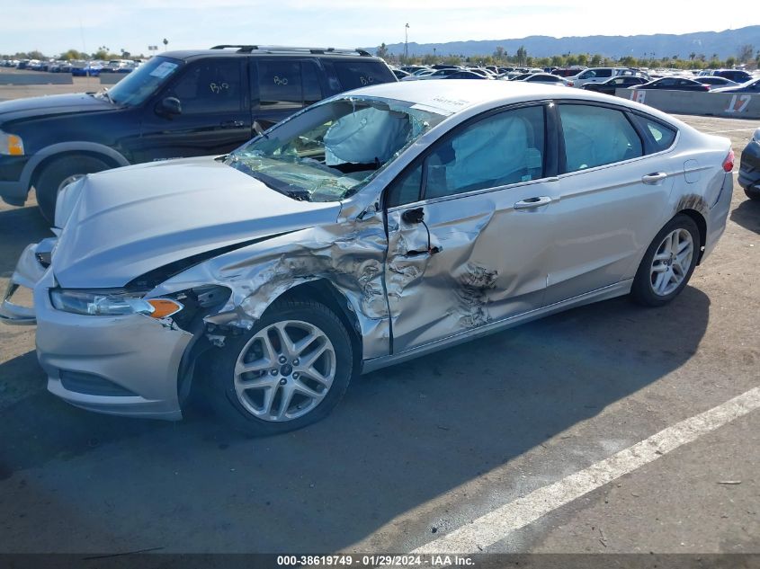 2016 Ford Fusion Se VIN: 3FA6P0H71GR134703 Lot: 38619749