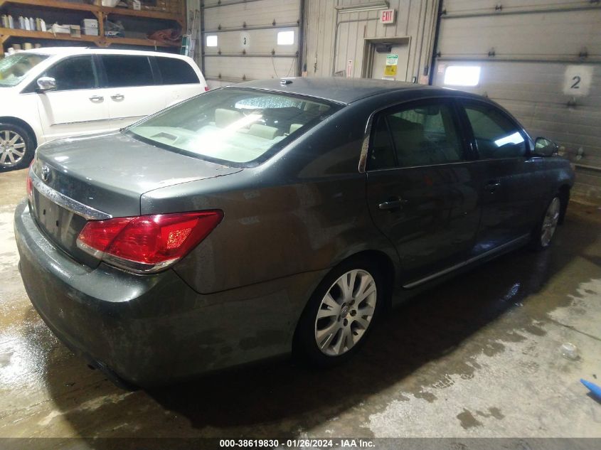 2011 Toyota Avalon VIN: 4T1BK3DB9BU422579 Lot: 38619830