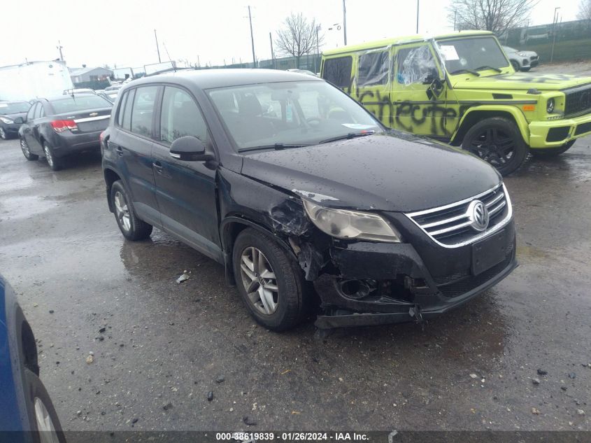 2011 Volkswagen Tiguan S VIN: WVGAV7AXXBW559450 Lot: 38619839