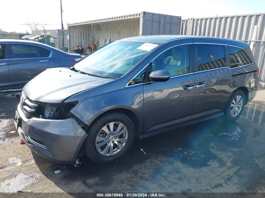 2017 Honda Odyssey Ex VIN: 5FNRL5H45HB024987 Lot: 38619948