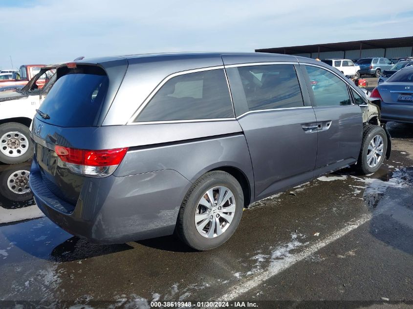 2017 Honda Odyssey Ex VIN: 5FNRL5H45HB024987 Lot: 38619948