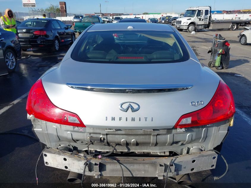 2014 Infiniti Q60 Journey VIN: JN1CV6EK0EM111050 Lot: 38619962