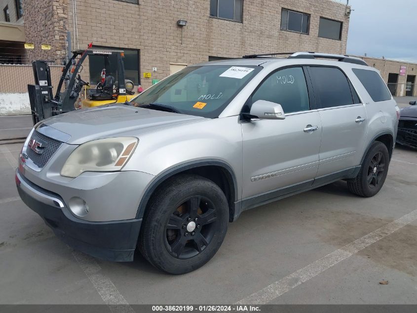 2007 GMC Acadia Slt-1 VIN: 1GKER23757J173909 Lot: 38620199