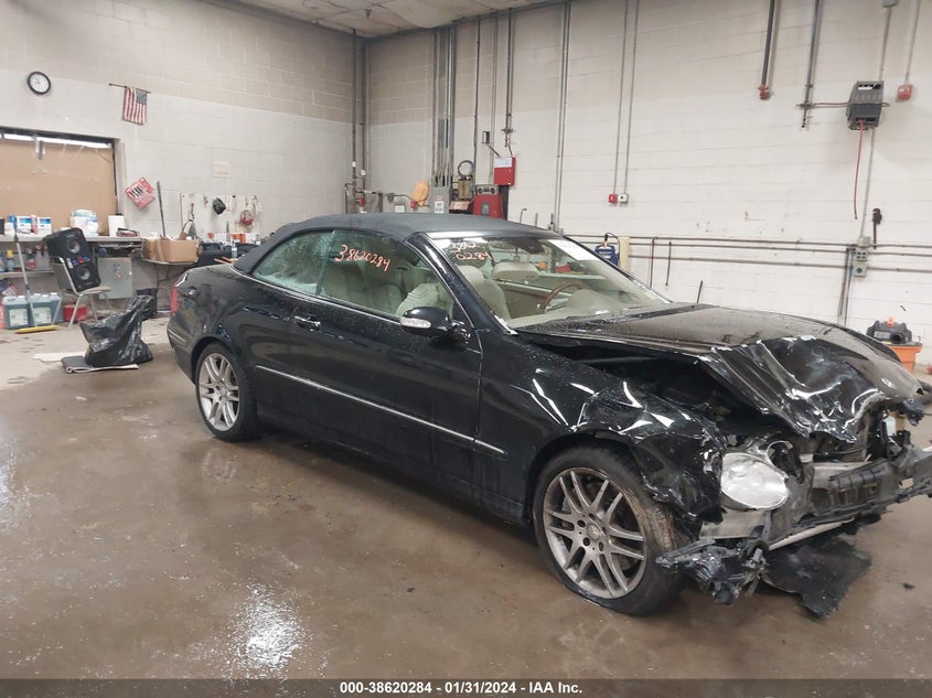 2009 Mercedes-Benz Clk 350 VIN: WDBTK56F69F262677 Lot: 38620284