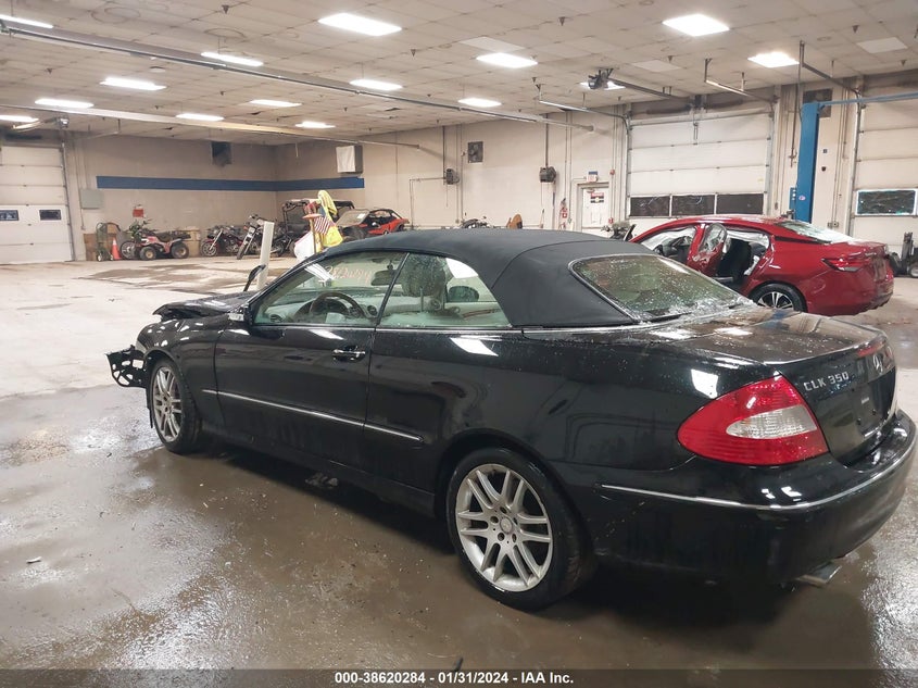 2009 Mercedes-Benz Clk 350 VIN: WDBTK56F69F262677 Lot: 38620284
