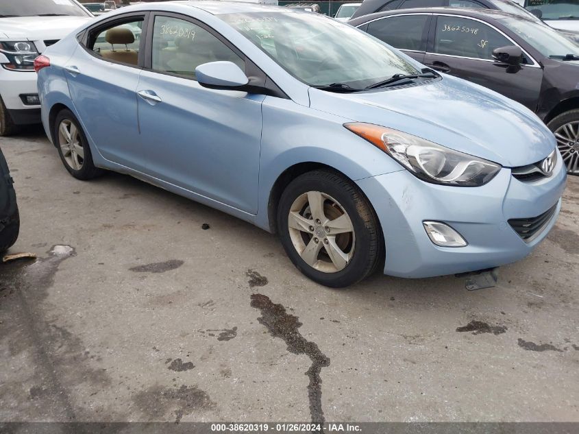 2012 Hyundai Elantra Gls (Ulsan Plant) VIN: KMHDH4AE2CU469319 Lot: 38620319