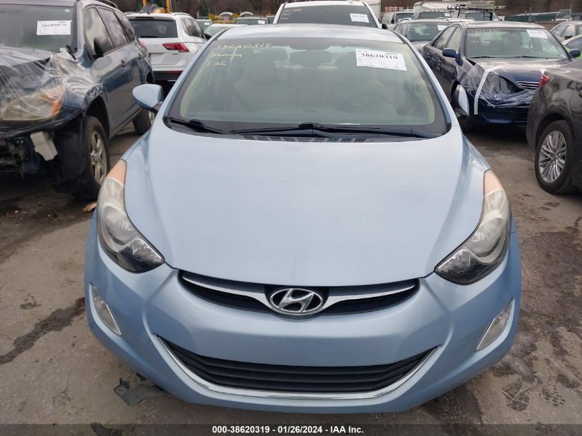 2012 Hyundai Elantra Gls (Ulsan Plant) VIN: KMHDH4AE2CU469319 Lot: 38620319