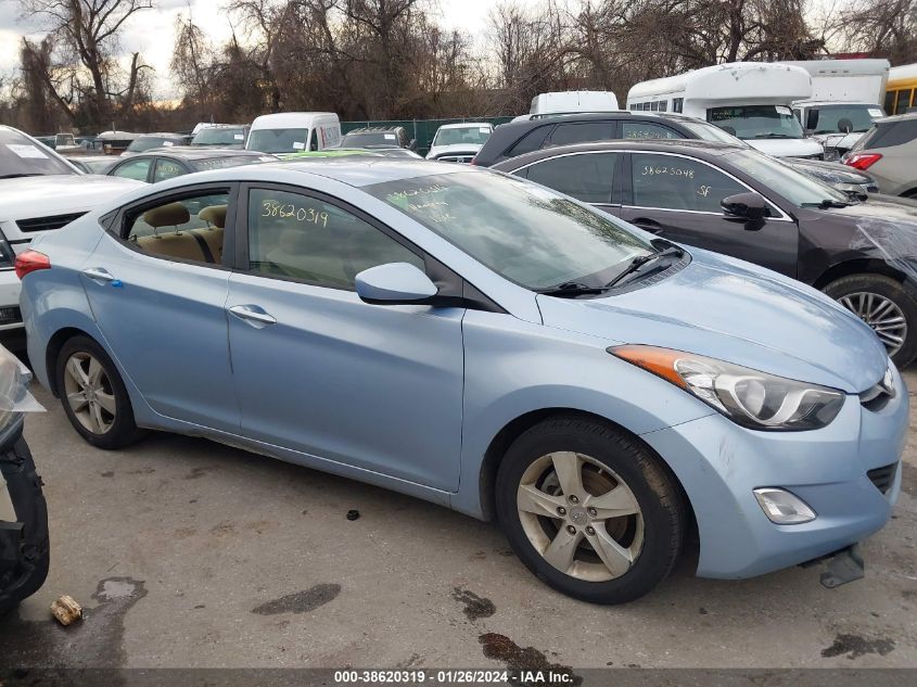 2012 Hyundai Elantra Gls (Ulsan Plant) VIN: KMHDH4AE2CU469319 Lot: 38620319