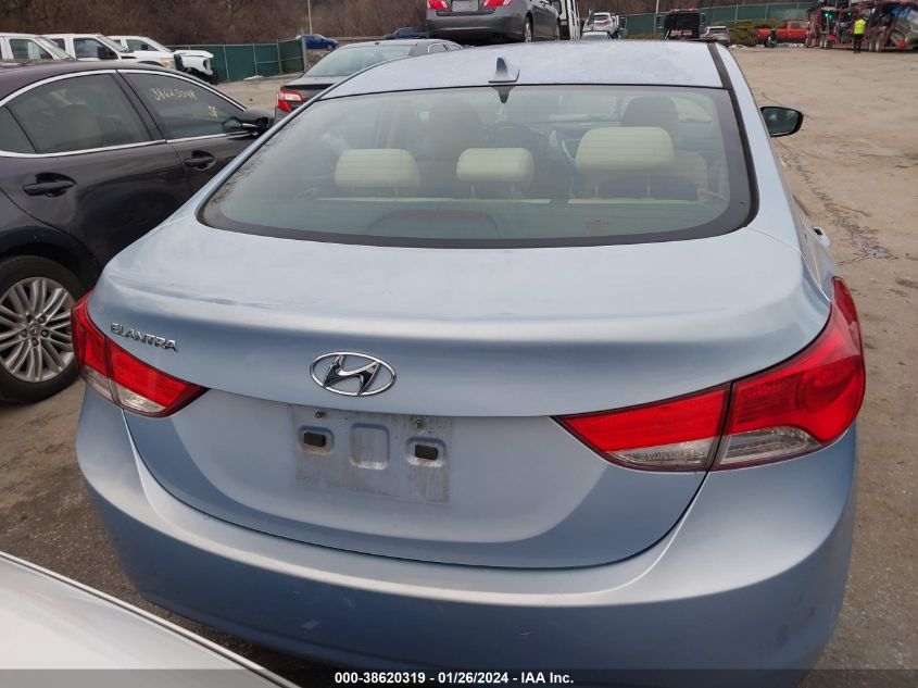 2012 Hyundai Elantra Gls (Ulsan Plant) VIN: KMHDH4AE2CU469319 Lot: 38620319