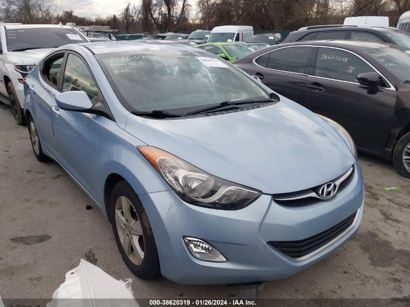 2012 Hyundai Elantra Gls (Ulsan Plant) VIN: KMHDH4AE2CU469319 Lot: 38620319