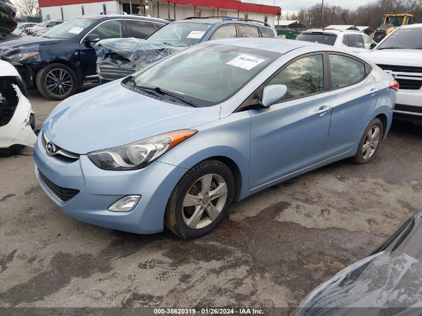 2012 Hyundai Elantra Gls (Ulsan Plant) VIN: KMHDH4AE2CU469319 Lot: 38620319