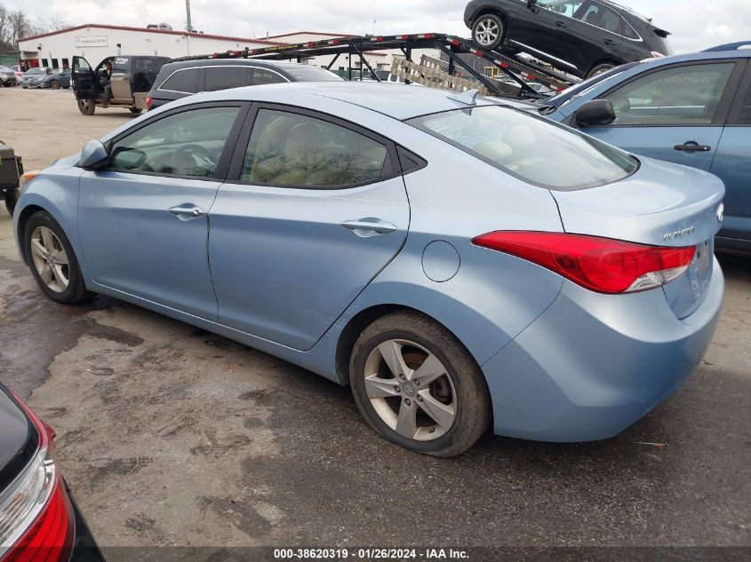 2012 Hyundai Elantra Gls (Ulsan Plant) VIN: KMHDH4AE2CU469319 Lot: 38620319