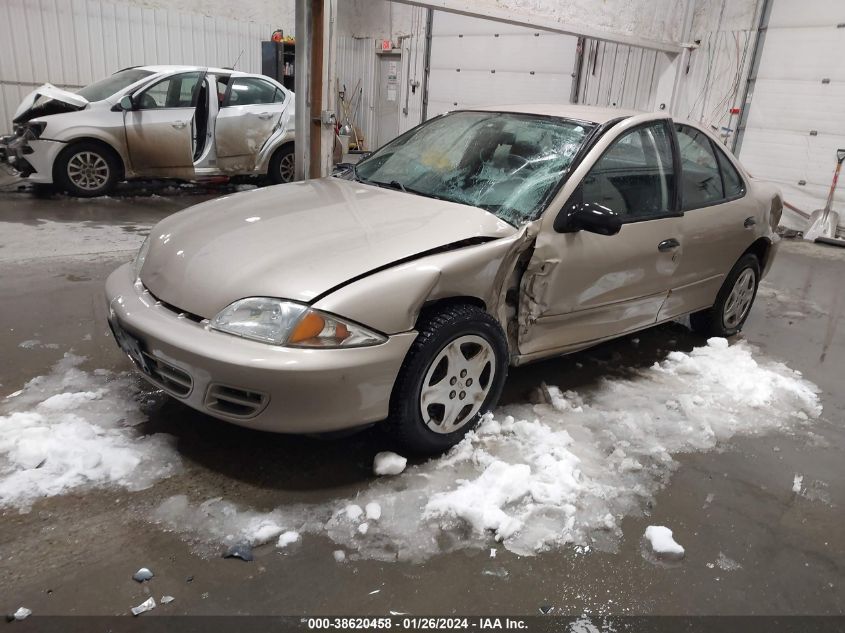 2002 Chevrolet Cavalier Ls VIN: 1G1JF524227140408 Lot: 38620458