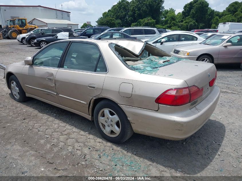 2000 Honda Accord 3.0 Ex VIN: 1HGCG1652YA087537 Lot: 38620475