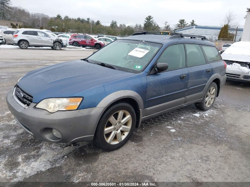 2006 Subaru Outback 2.5I VIN: 4S4BP61CX67327971 Lot: 38620501