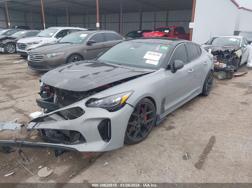 2019 Kia Stinger Gt1 VIN: KNAE45LC6K6045275 Lot: 38620510