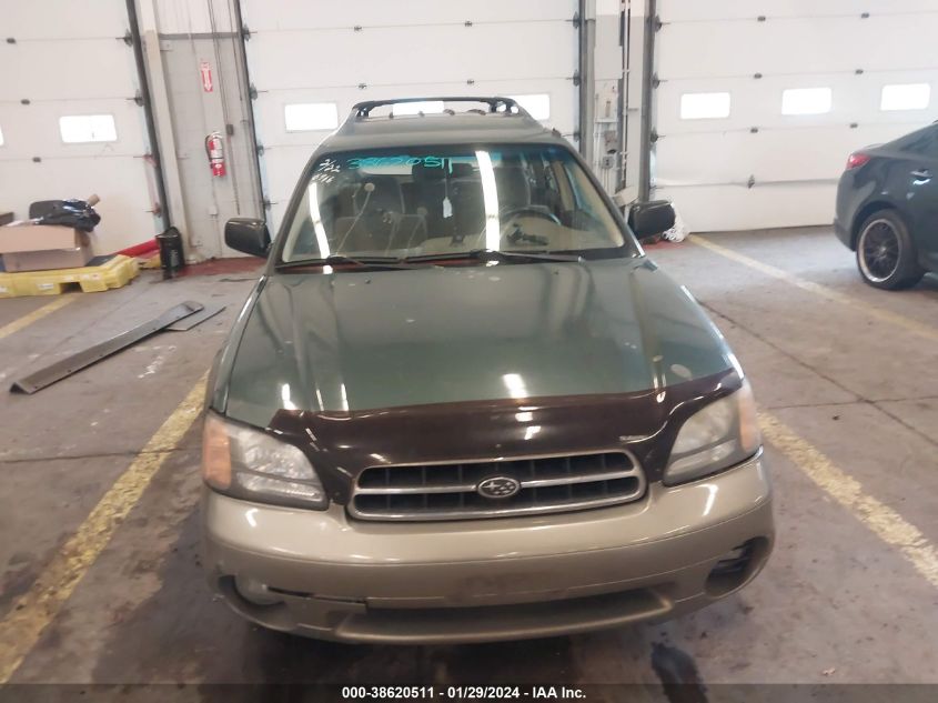 2001 Subaru Outback Outback W/Gb Equip/Outback W/Gl Equip/Outback W/Rl Equip VIN: 4S3BH675317653971 Lot: 38620511