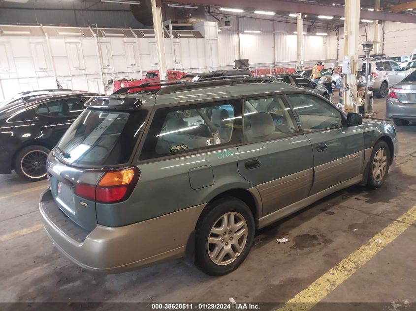 2001 Subaru Outback Outback W/Gb Equip/Outback W/Gl Equip/Outback W/Rl Equip VIN: 4S3BH675317653971 Lot: 38620511