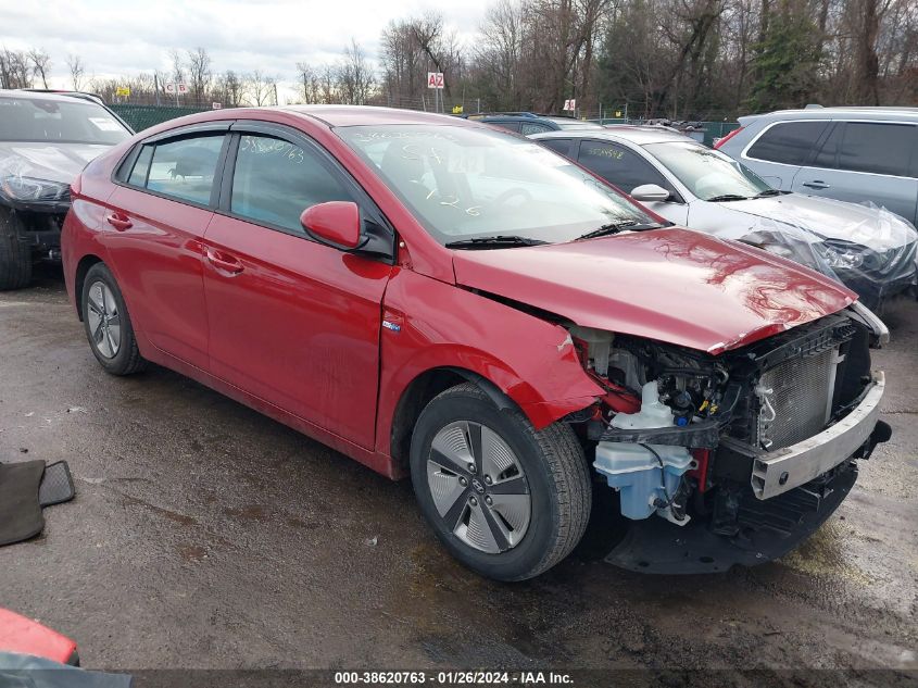 2019 Hyundai Ioniq Blue VIN: KMHC65LC3KU166888 Lot: 38620763