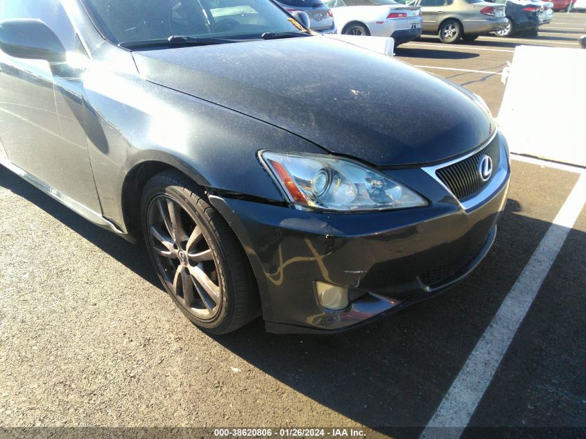 2007 Lexus Is 250 VIN: JTHBK262275046898 Lot: 38620806