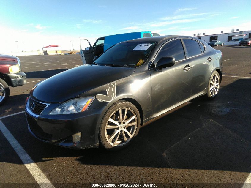 2007 Lexus Is 250 VIN: JTHBK262275046898 Lot: 38620806