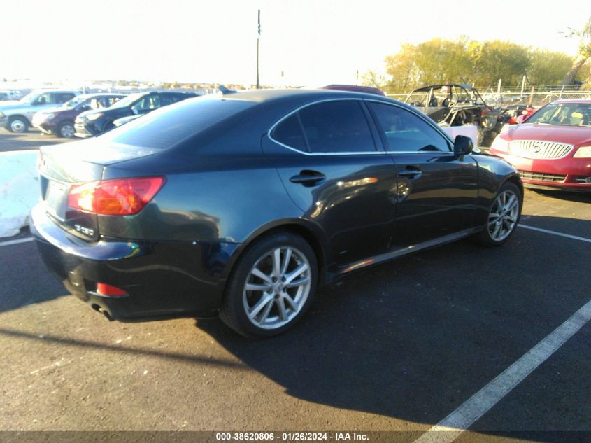 2007 Lexus Is 250 VIN: JTHBK262275046898 Lot: 38620806