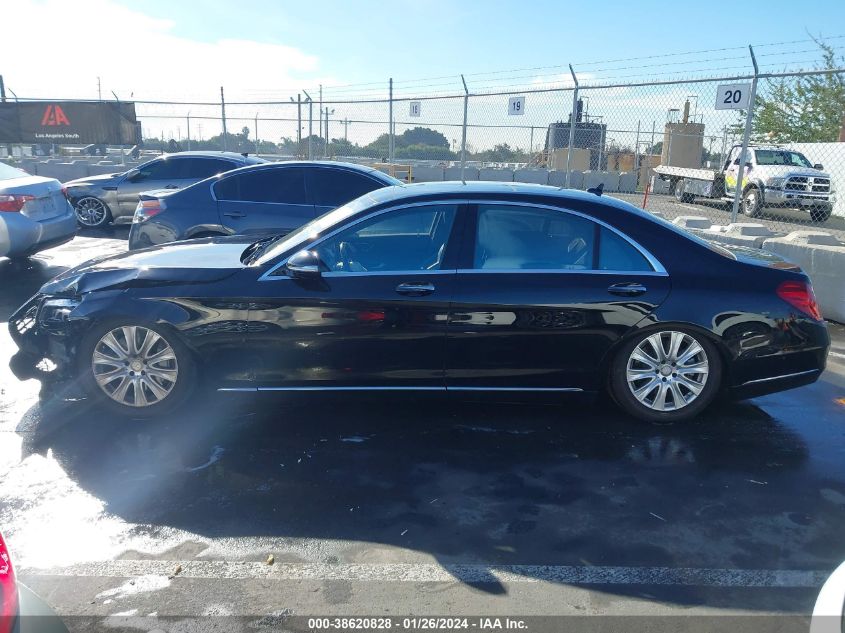 2014 Mercedes-Benz S 550 VIN: WDDUG8CB8EA033666 Lot: 38620828