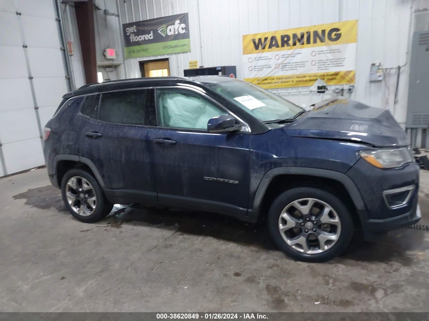 3C4NJDCB1JT163199 2018 Jeep Compass Limited 4X4