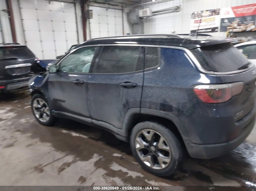 3C4NJDCB1JT163199 2018 Jeep Compass Limited 4X4