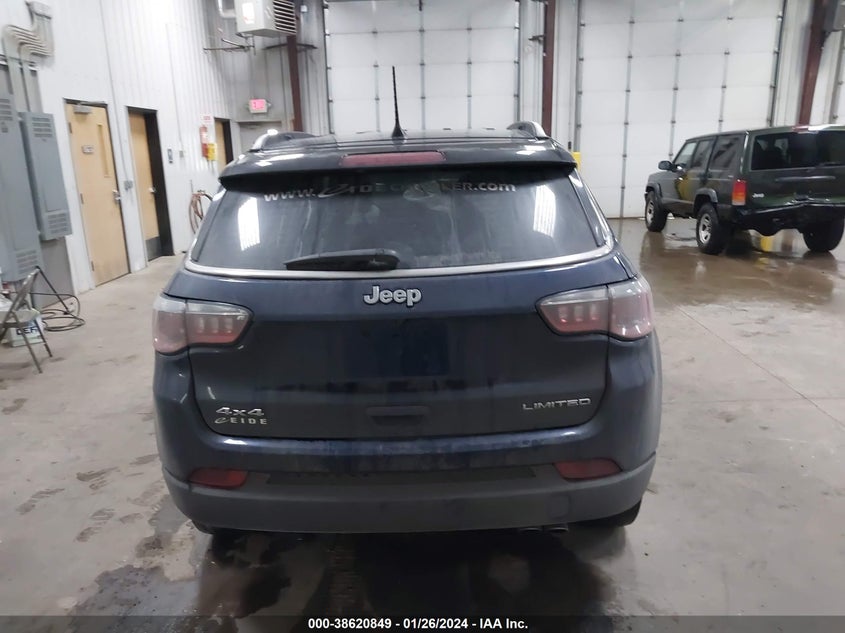 3C4NJDCB1JT163199 2018 Jeep Compass Limited 4X4