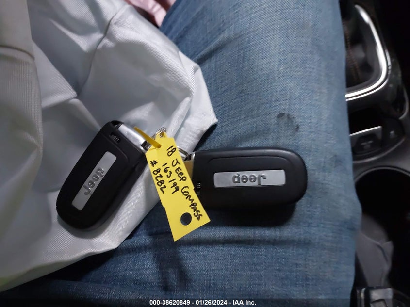 3C4NJDCB1JT163199 2018 Jeep Compass Limited 4X4