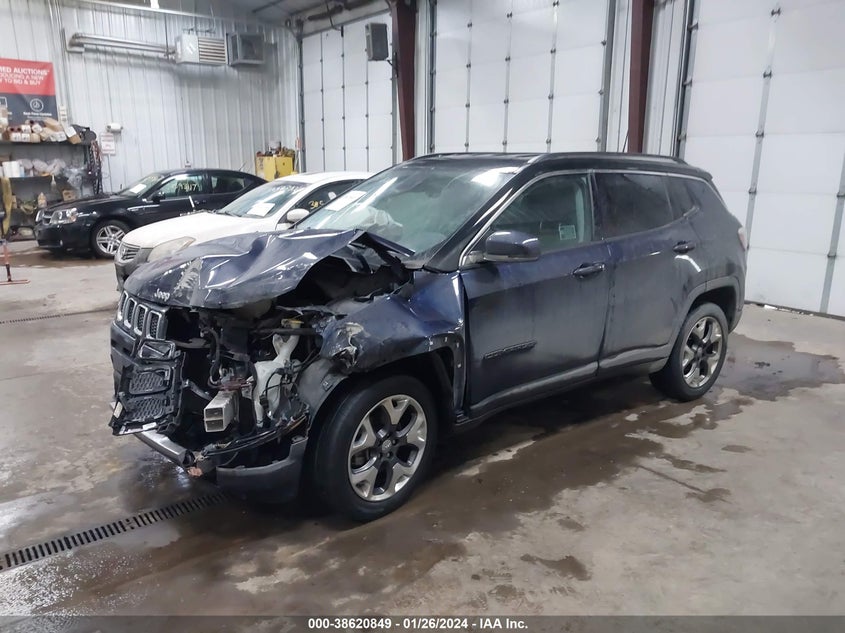 3C4NJDCB1JT163199 2018 Jeep Compass Limited 4X4