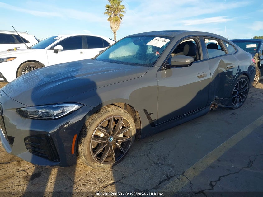 2023 BMW I4 Edrive40 VIN: WBY73AW01PFR04108 Lot: 38620850