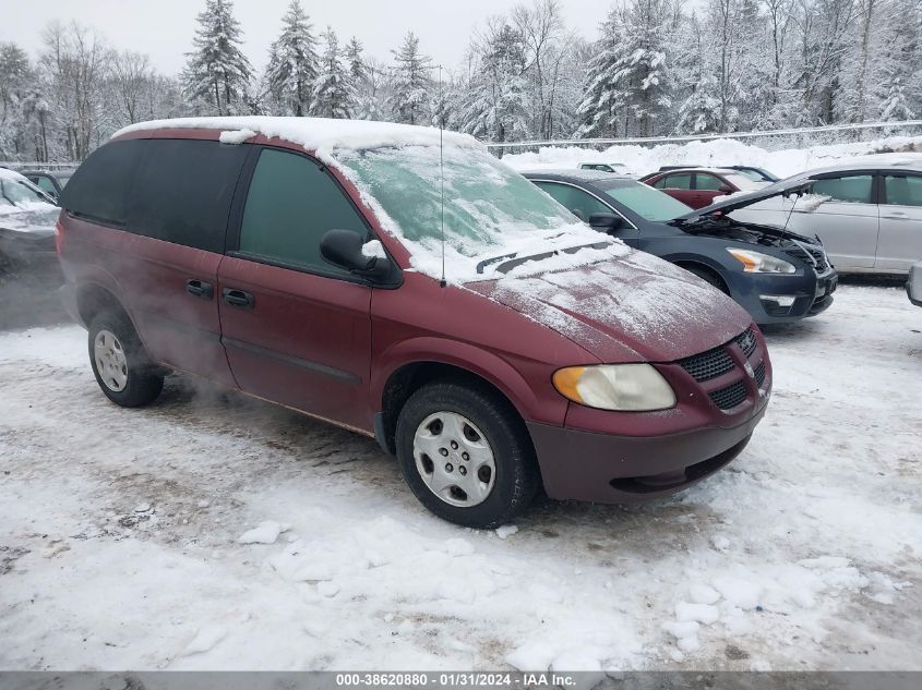 2003 Dodge Caravan Se VIN: 1D4GP25323B117163 Lot: 38620880