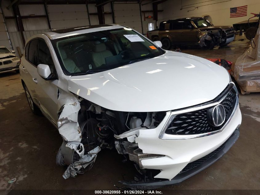 2019 Acura Rdx Base (A10) VIN: 5J8TC1H34KL023485 Lot: 38620955