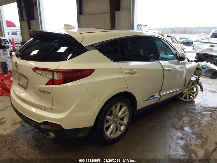 2019 Acura Rdx Base (A10) VIN: 5J8TC1H34KL023485 Lot: 38620955