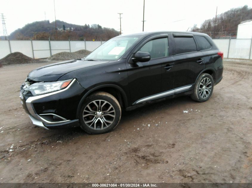 2016 Mitsubishi Outlander Se VIN: JA4AZ3A33GZ021543 Lot: 38621084