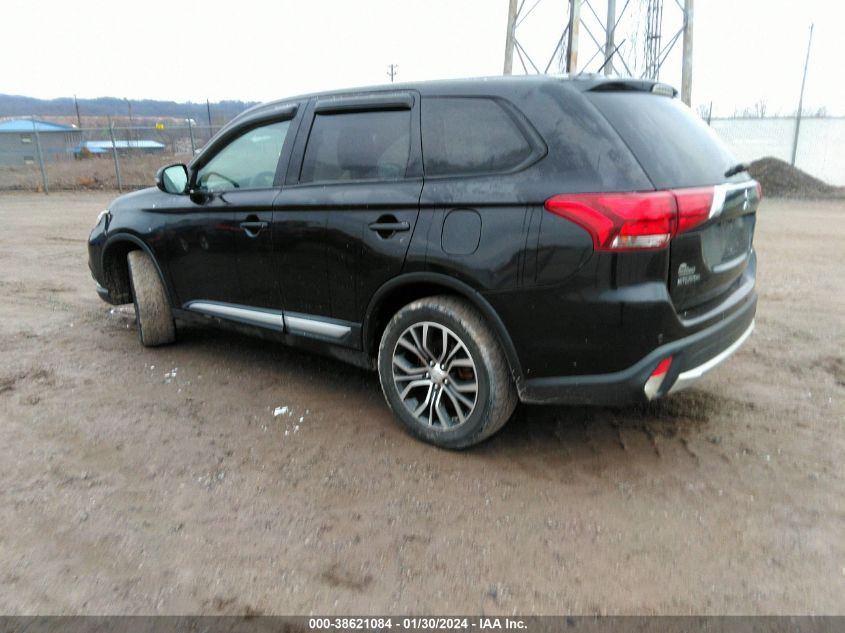 2016 Mitsubishi Outlander Se VIN: JA4AZ3A33GZ021543 Lot: 38621084