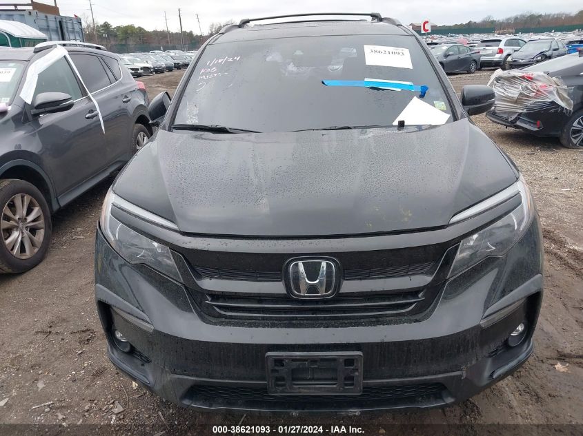 2022 Honda Pilot Awd Trailsport VIN: 5FNYF6H87NB022116 Lot: 38621093