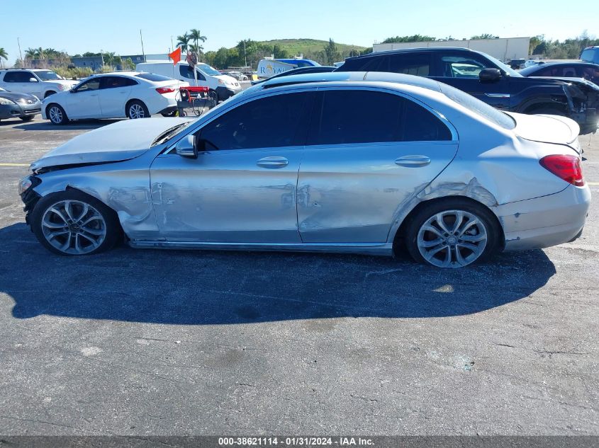 2016 Mercedes-Benz C 300 4Matic/Luxury 4Matic/Sport 4Matic VIN: 55SWF4KB6GU098332 Lot: 38621114