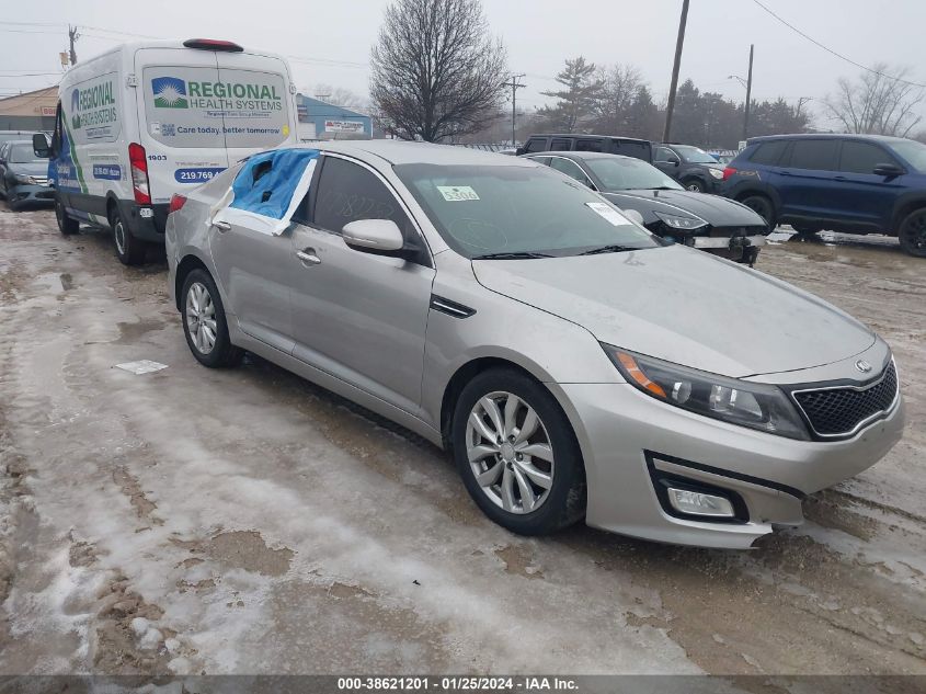 2015 Kia Optima Lx VIN: 5XXGM4A75FG452281 Lot: 38621201