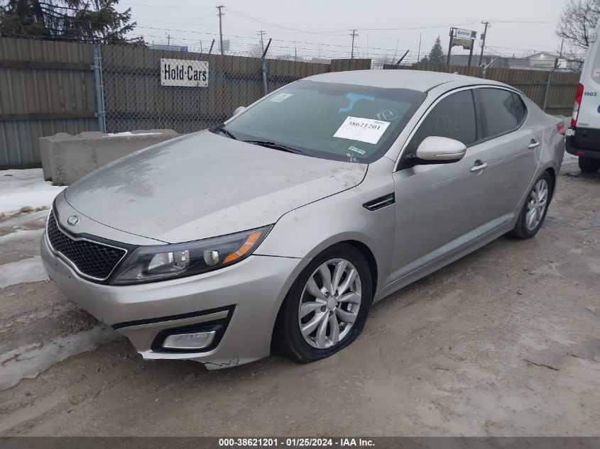 2015 Kia Optima Lx VIN: 5XXGM4A75FG452281 Lot: 38621201