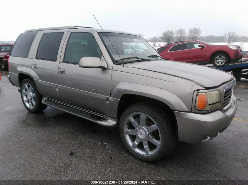 2000 Cadillac Escalade Standard VIN: 1GYEK63R3YR175485 Lot: 38621230