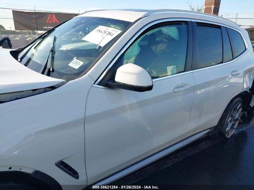 2024 BMW X3 xDrive30I VIN: 5UX53DP09R9U18459 Lot: 38621284