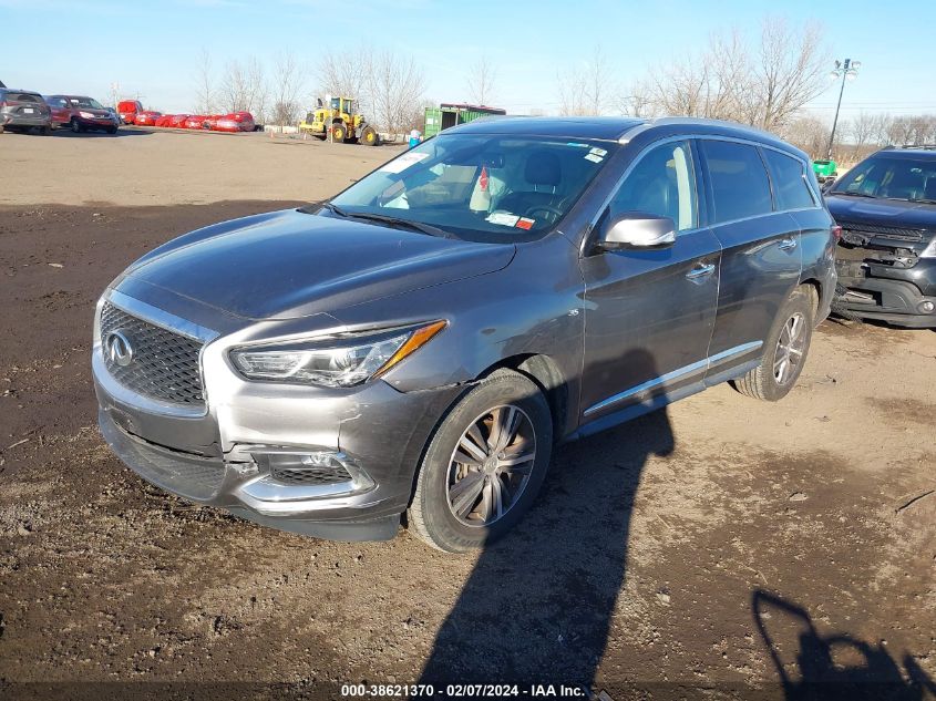 2019 Infiniti Qx60 Luxe VIN: 5N1DL0MM1KC530268 Lot: 38621370