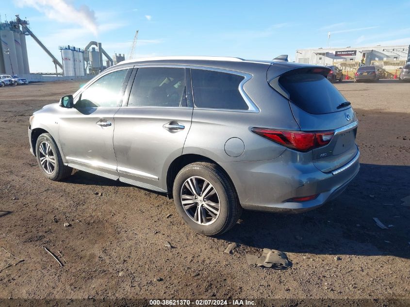 2019 Infiniti Qx60 Luxe VIN: 5N1DL0MM1KC530268 Lot: 38621370