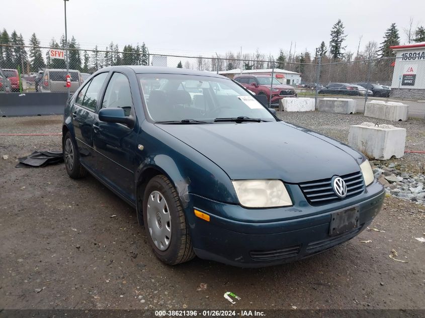 2002 Volkswagen Jetta Gl VIN: 3VWRK69M72M052765 Lot: 38621396