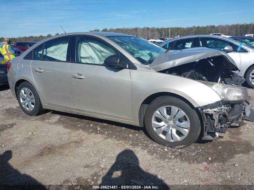 2013 Chevrolet Cruze Ls Auto VIN: 1G1PA5SGXD7209044 Lot: 38621481