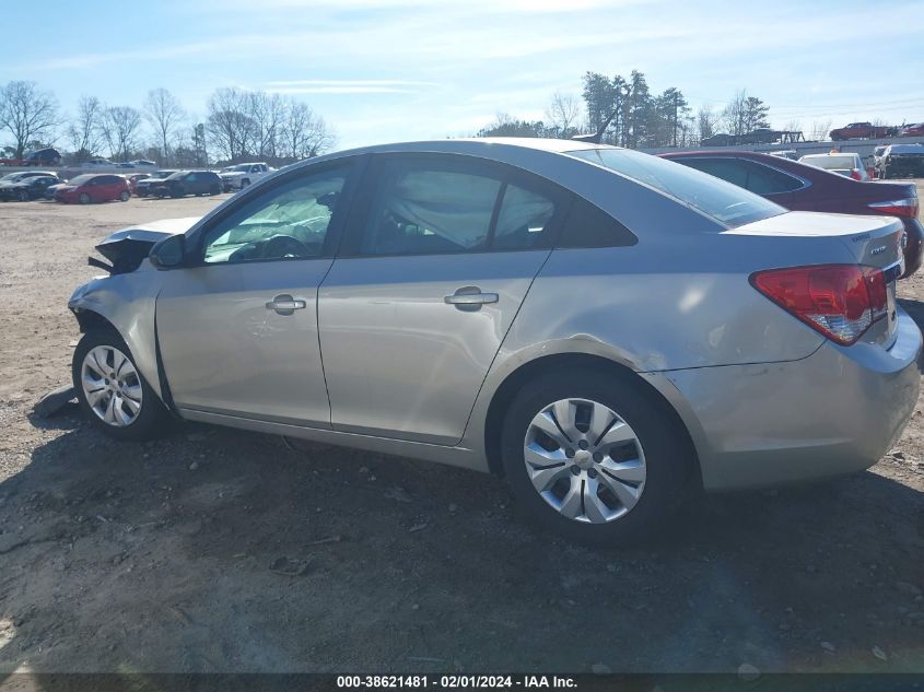 2013 Chevrolet Cruze Ls Auto VIN: 1G1PA5SGXD7209044 Lot: 38621481